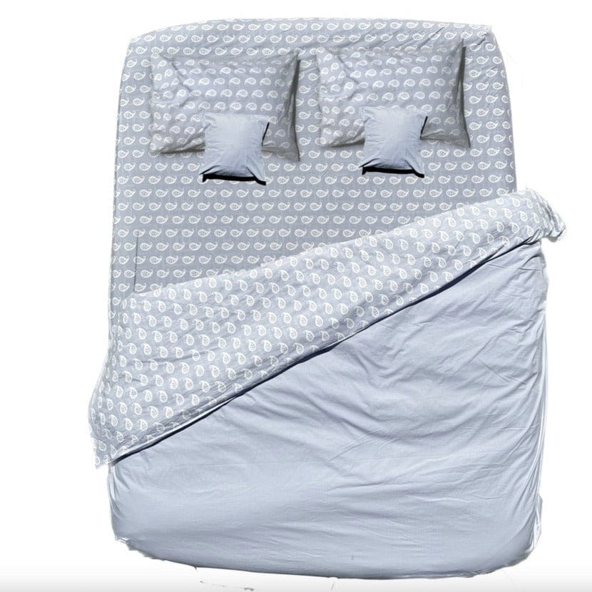 16" Pale Blue Throw Pillow Covers (Set of 2)