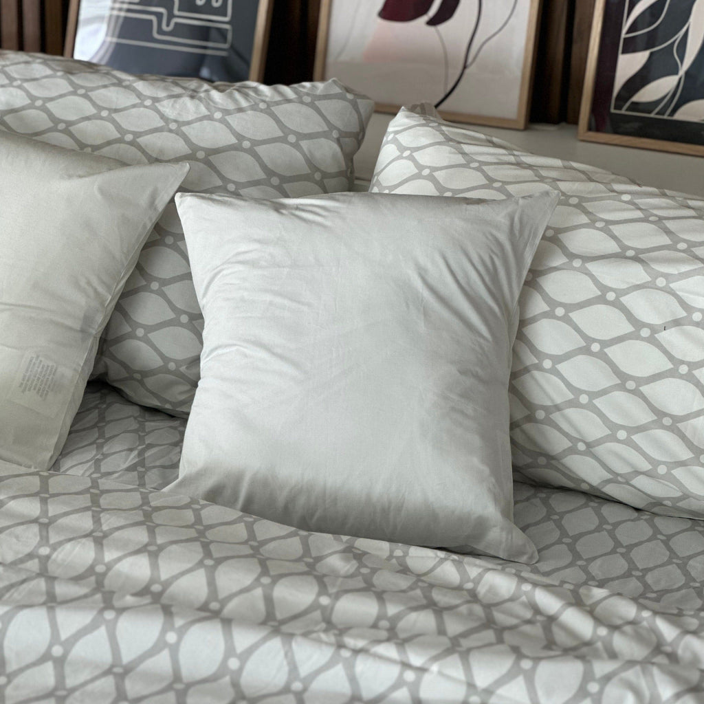 Greige Throw Pillow Covers 16" (Set of 2)