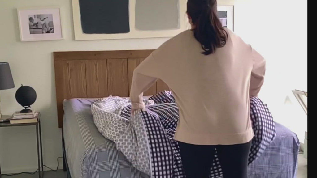 Manhattan Reversible Duvet Cover