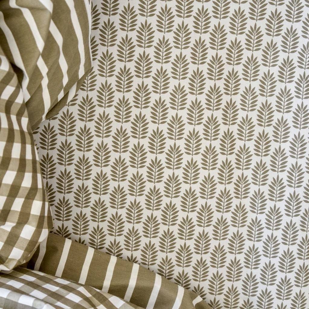 Montauk Block Leaf Bottom Sheet